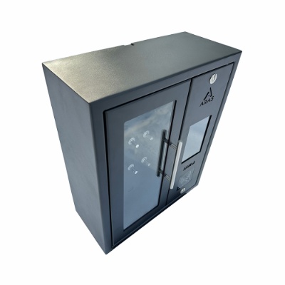 ARAS Keybox - 9 keys - incl. card reader - 55x45
